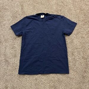 Comfort Colors 1717 Adult Heavyweight Garment Dyed T-Shirt True Navy - M
